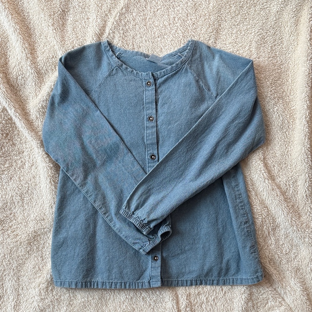 Carter's Denim Blue Kids Blouse